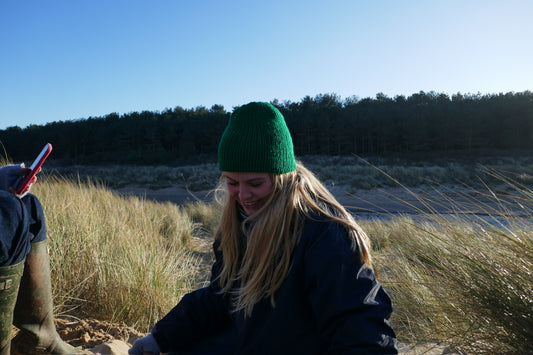 Knitted beanie